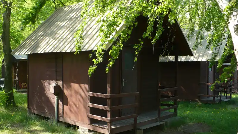 Malá chatka exteriér